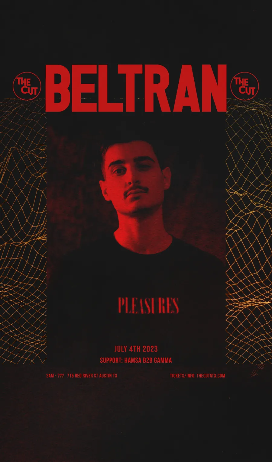Flyer for Beltran at The Cut