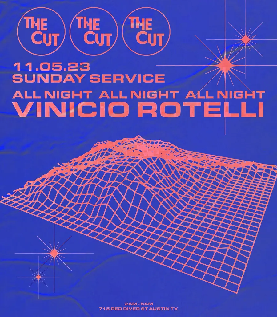 Flyer for Sunday Service at The Cut