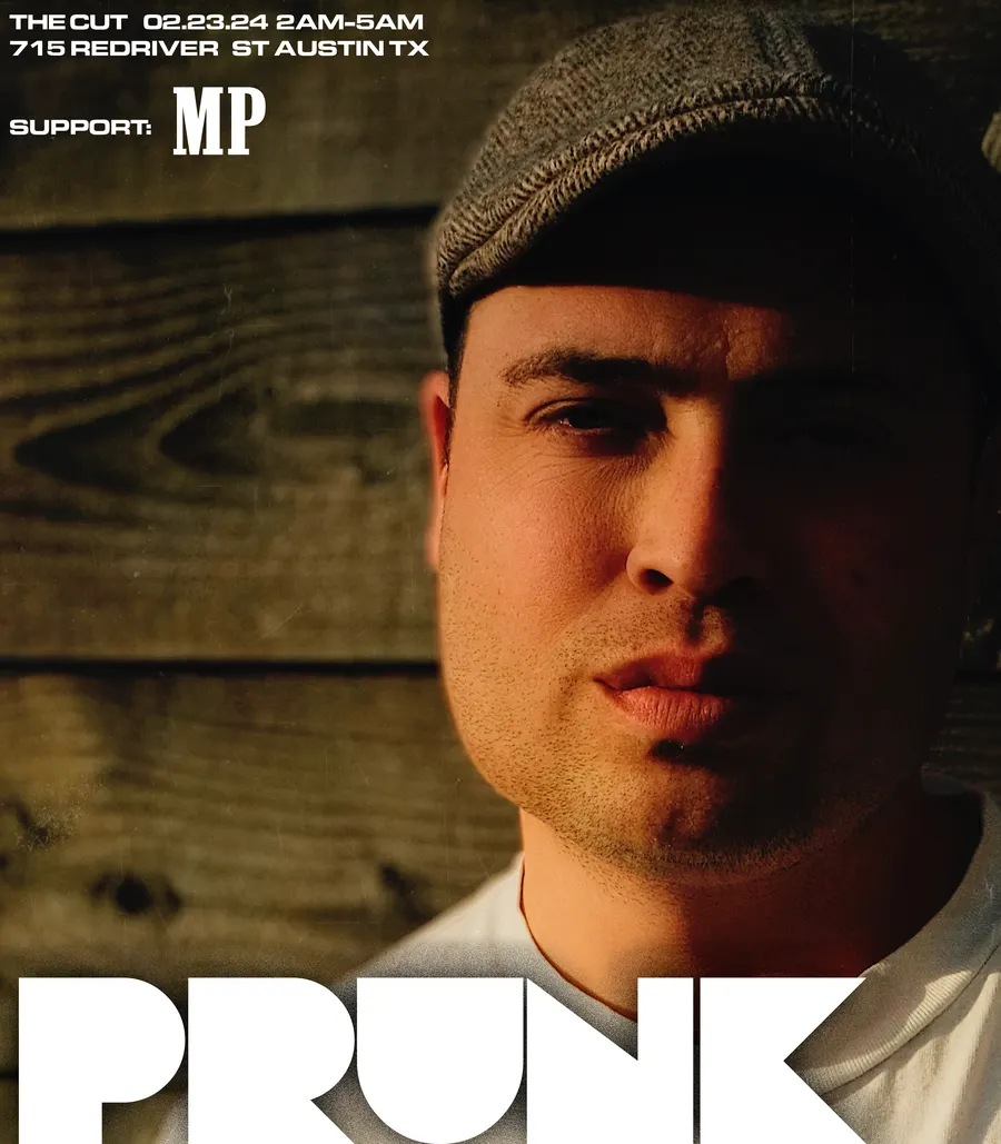 Flyer for Prunk at The Cut