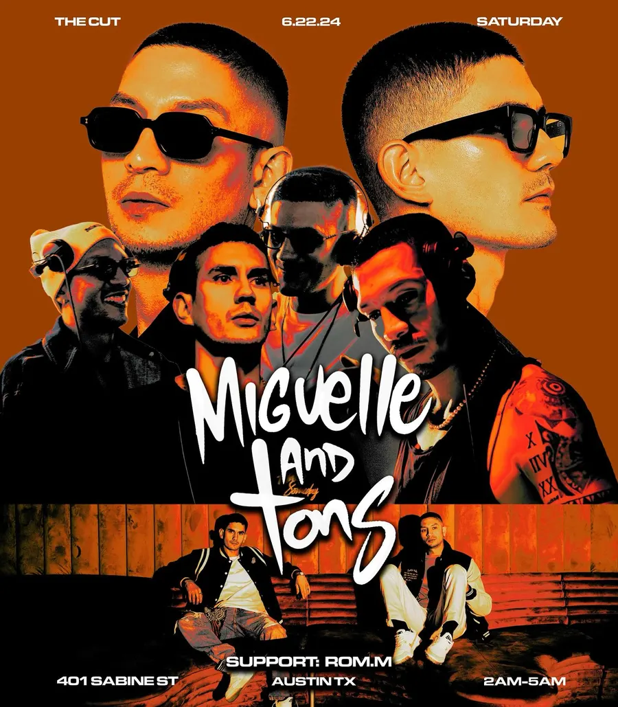 Flyer for Miguelle at The Cut