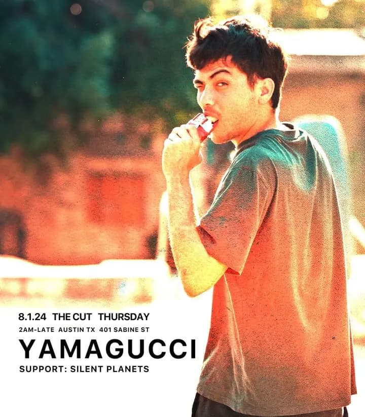Flyer for Yamagucci at The Cut