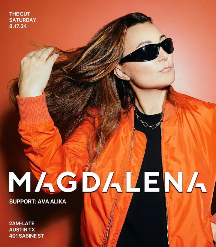 Flyer for Magdalena at The Cut