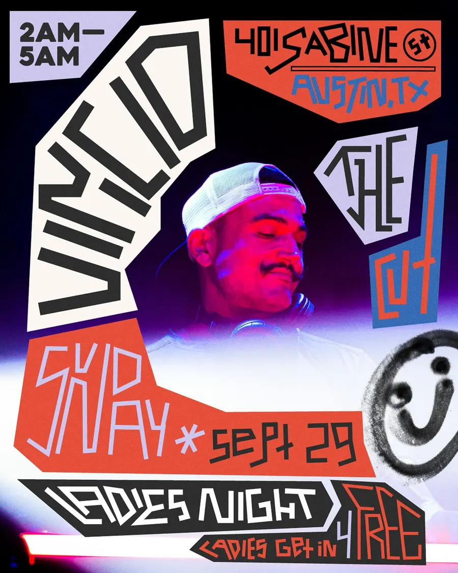 Flyer for Ladies Night at The Cut