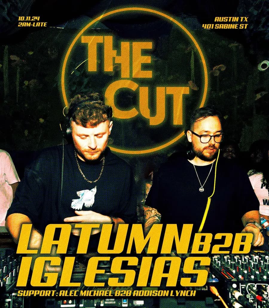 Flyer for Latmun at The Cut
