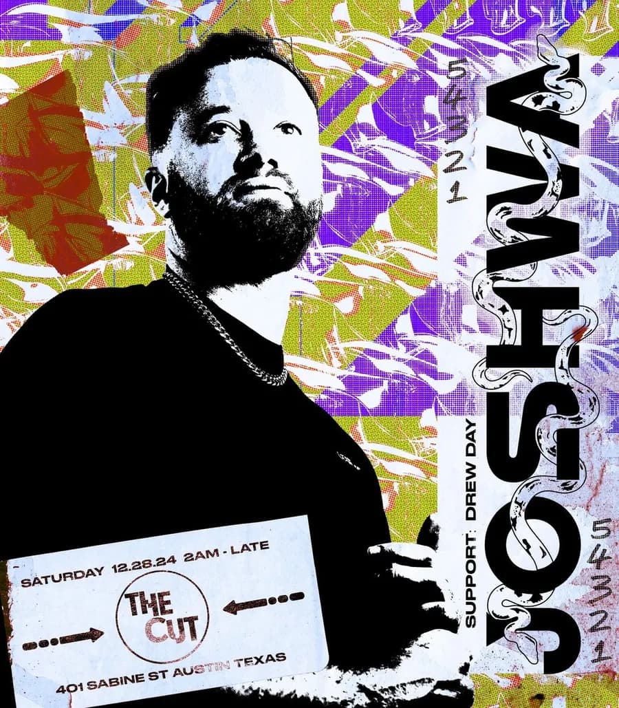 Flyer for Joshwa at The Cut