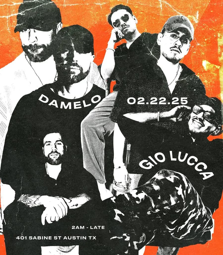 Flyer for Damelo at The Cut
