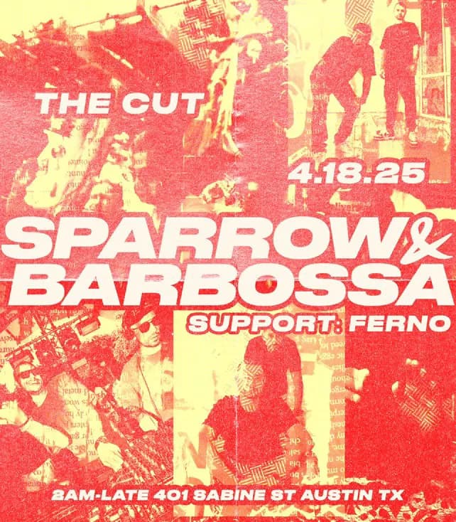 Flyer for Sparrow at The Cut