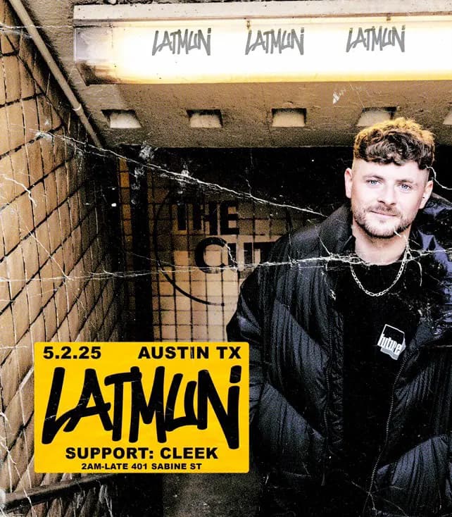 Flyer for Latmun at The Cut
