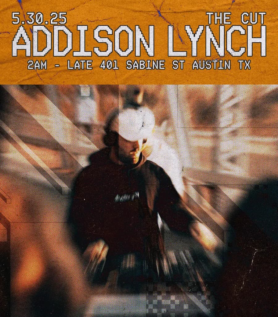 Flyer for Addison Lynch at The Cut