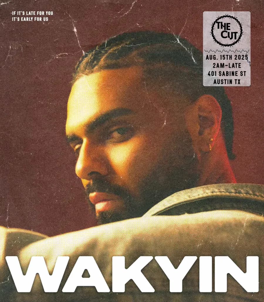 Flyer for WAKYIN at The Cut