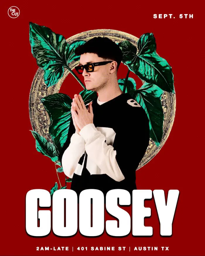 Flyer for Goosey at The Cut