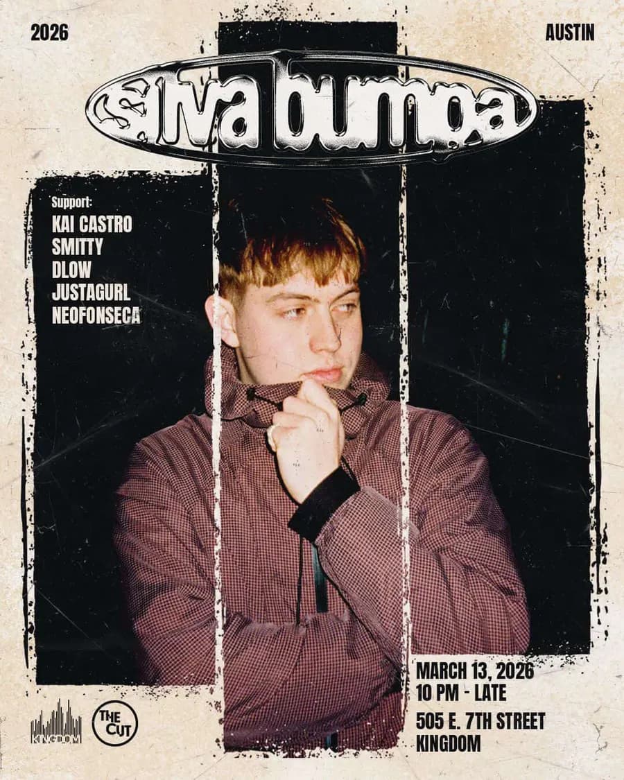 Flyer for Silva Bumpa at Kingdom